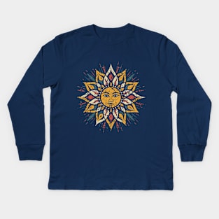 Earth at Perihelion – January Kids Long Sleeve T-Shirt